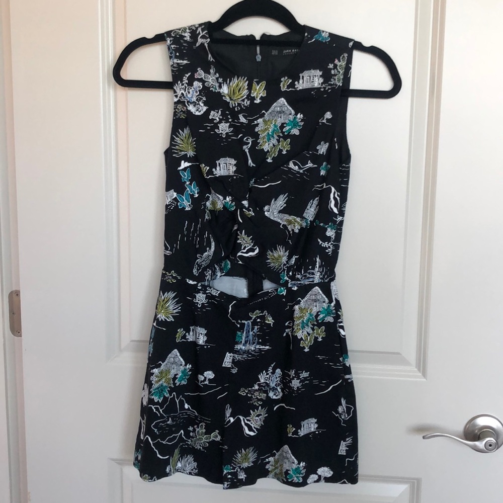 Zara Desert Print Romper